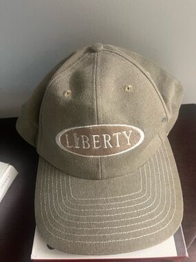 liberty Olive-Tan Embroidered Logo Cap